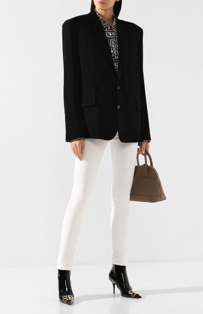 Image 4 of Balenciaga Black straight jacket
