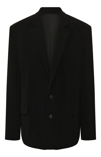 Image of Balenciaga Black straight jacket