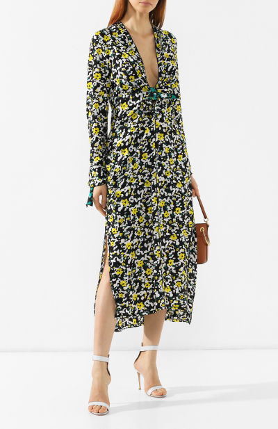 Image 2 of Proenza Schouler Multicolor dress with floral print