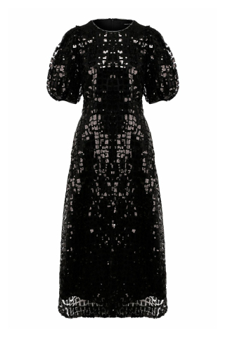 Simone Rocha Black dress with sequins Black