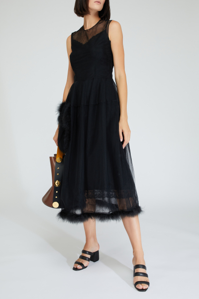 Image 2 of Simone Rocha Black translucent dress