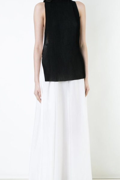 Image 2 of YANG LI Black and white dress
