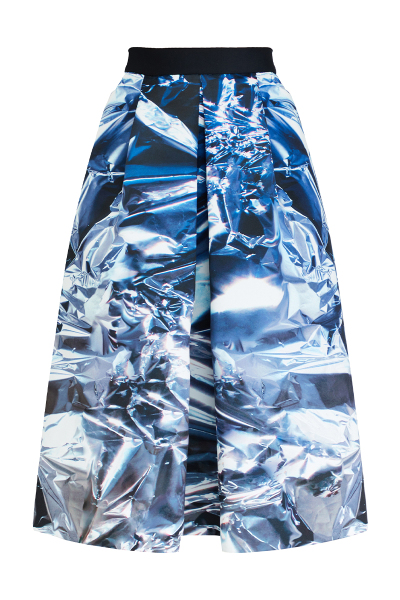 Image of Lublu Kira Plastinina Blue printed skirt