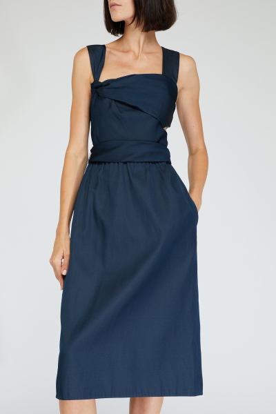 Image 4 of Phillip Lim Blue dress with an open back