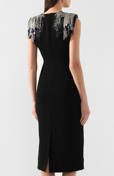 Image 4 of Dries Van Noten Sleeveless black dress