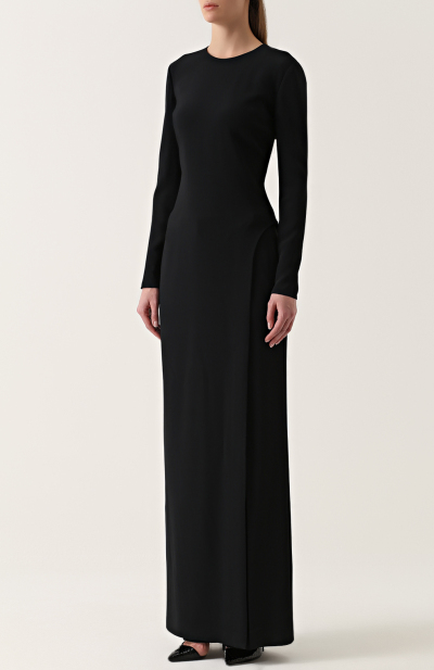 Image 5 of Tom Ford Black dress with a high slit