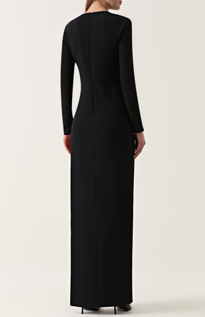 Image 4 of Tom Ford Black dress with a high slit