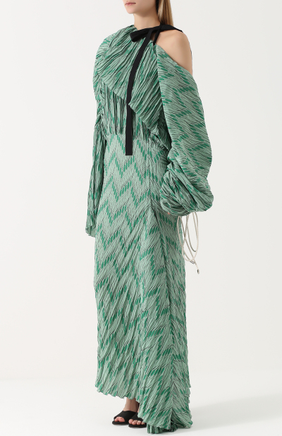 Image 3 of Marni Green silk dress