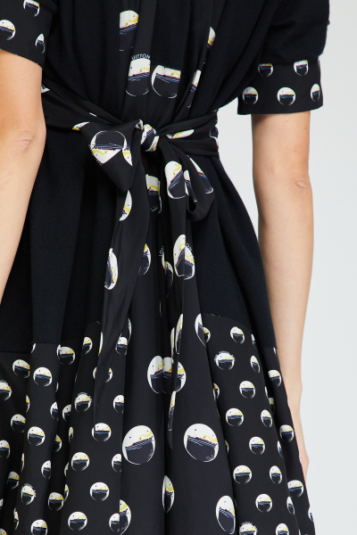 Image 5 of Louis Vuitton Black silk dress