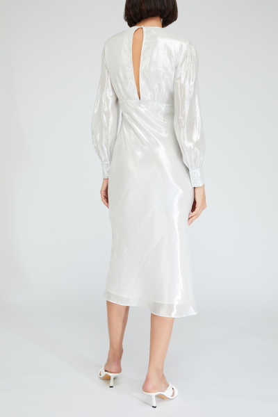 Image 3 of Olivia von Halle White silk dress