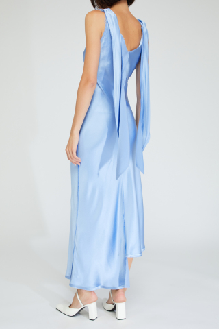 WOS Blue dress with straps Light blue