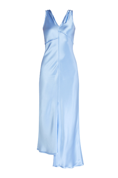 Image of WOS Blue dress with straps
