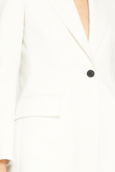 Image 4 of Calvin Klein 205 W39 NYC Straight-cut white coat