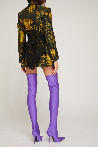 Image 4 of Dries Van Noten Multicolored floral print jacket