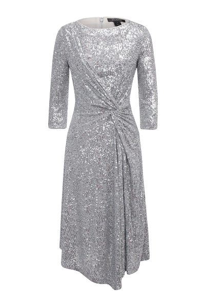 Image of St. John Silver dress with sequins