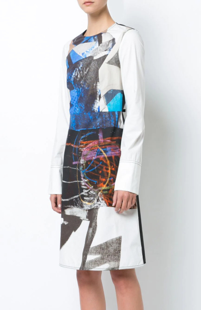 Image 3 of Marni Multicolored dress with abstract print