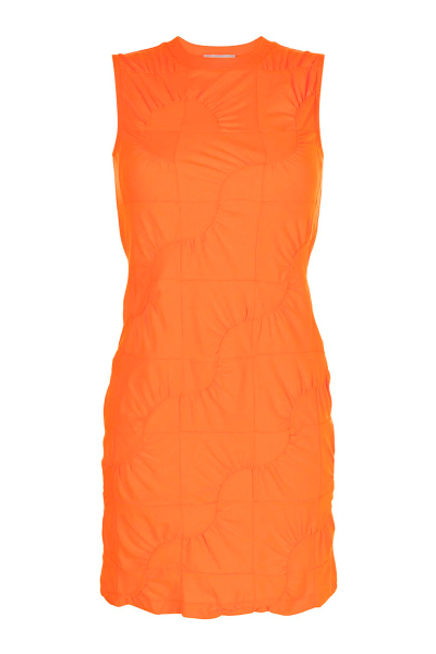 Image of Coperni Orange sleeveless dress