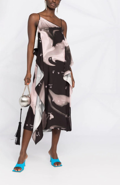 Image 2 of Off-White Multicolored dress with thin straps