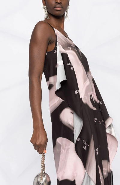 Image 3 of Off-White Multicolored dress with thin straps