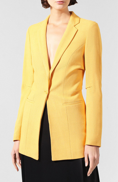 Image 3 of Jacquemus Yellow viscose jacket