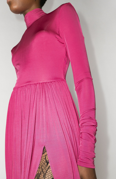 Image 6 of Aleksandre Akhalkatsishvili Pink dress with open back