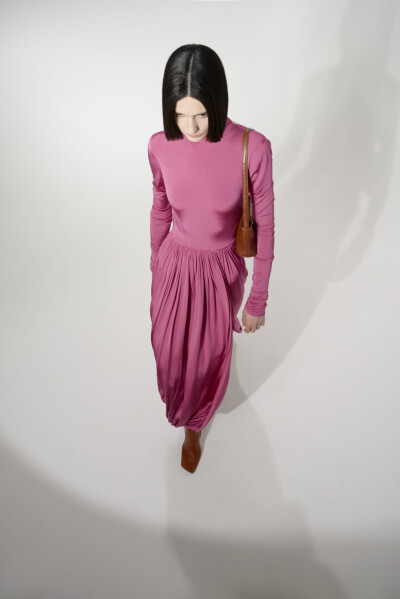 Image 4 of Aleksandre Akhalkatsishvili Pink dress with open back