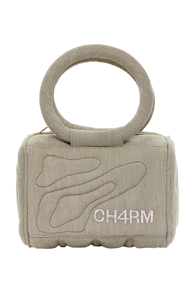 Image of CH4RM Grey bag with CH4RM logo