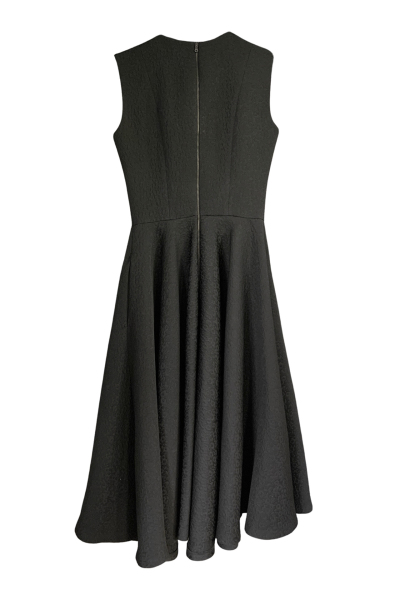 Image 2 of Laroom Black dress with white belt