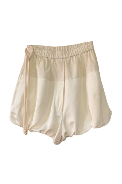 Image of Sportmax Beige shorts with drawstring