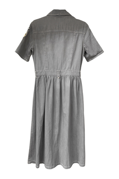 Image 2 of Diesel Grey denim dress