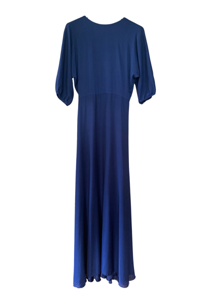 Image of Laroom Dark blue maxi dress