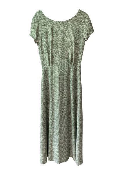 Image of Alexander Terekhov Green dress with open back