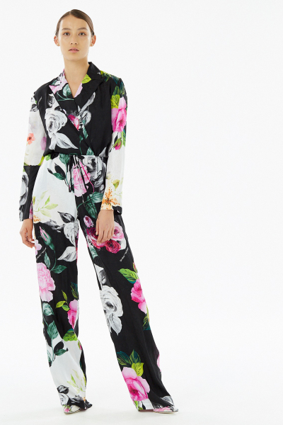 Image 2 of Off-White Multicolored jumpsuit with floral print