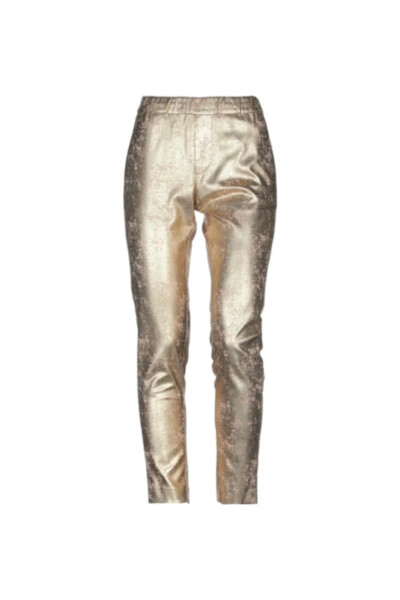 Image of Zadig&Voltaire Golden viscose pants