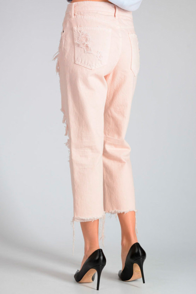 Image 4 of Alexander Wang Pink cropped jeans