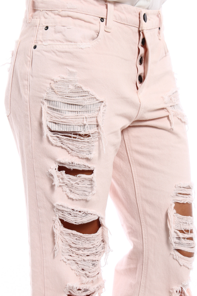 Image 2 of Alexander Wang Pink cropped jeans