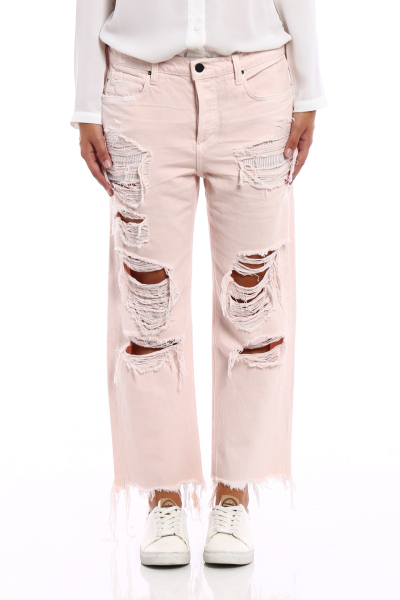 Image 3 of Alexander Wang Pink cropped jeans