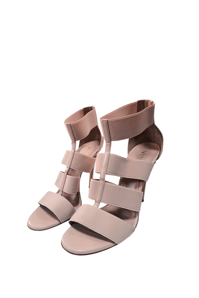 Image 2 of Vetiver Beige sandals with elastic band