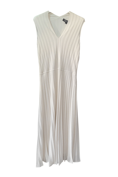 Image of Ralph Lauren Milk sleeveless dress