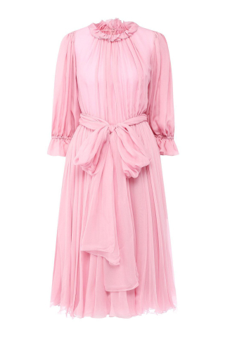 Dolce & Gabbana Pink dress with a belt Pink