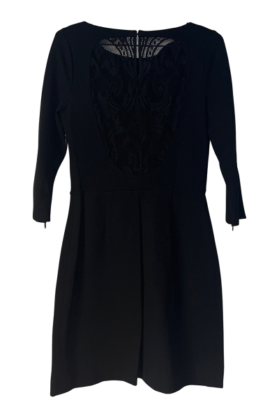 Image 2 of Juicy Couture Black dress with lace insert