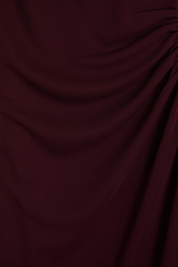 NICHOLAS Grape Defano jersey dress Burgundy