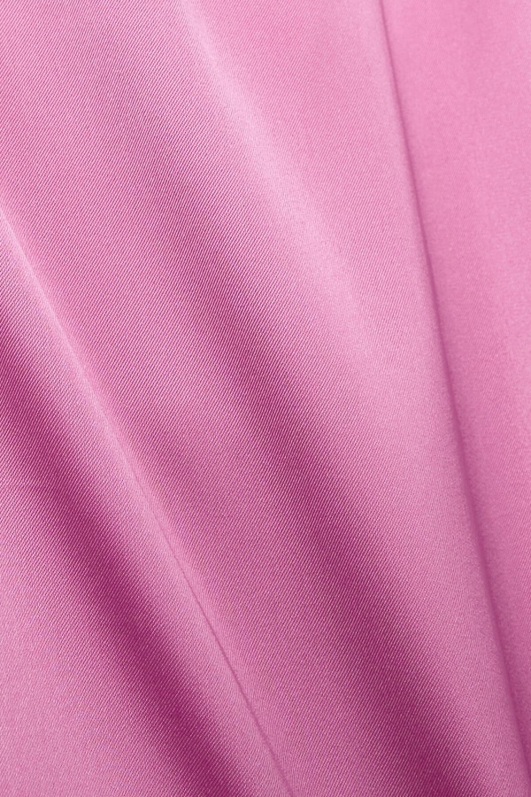 Jacquemus Pink Mentalo open-back satin maxi dress Pink