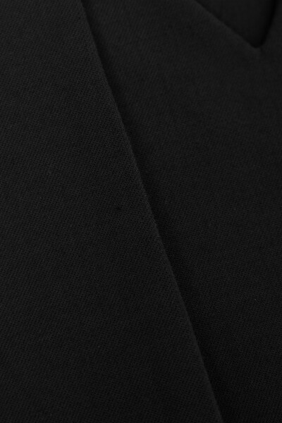 Image 4 of Coperni Black cropped belted woven jacket