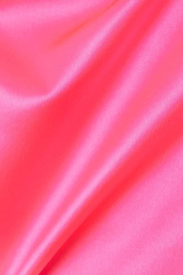 Magda Butrym Pink asymmetric appliqued mini skirt Pink