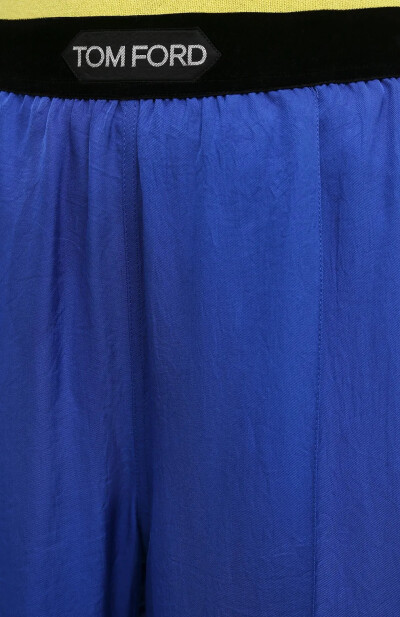 Image 5 of Tom Ford Blue satin trousers