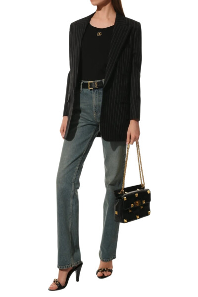 Image 2 of Dolce & Gabbana Black cotton top