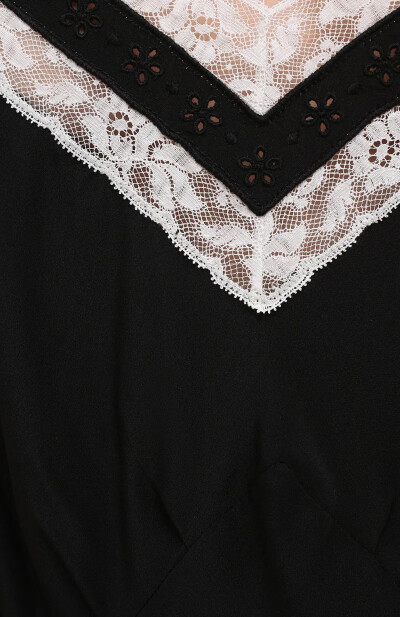 Image 5 of Miu Miu Black dress silk chemise