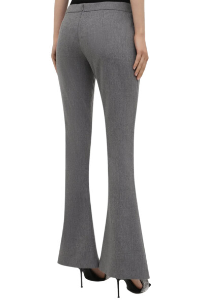 Image 4 of Balmain Grey Wool Trousers