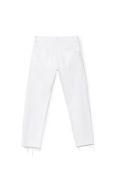 Image 2 of Dior White cotton jeans